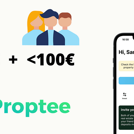 PROPTEE: Fino a 100€ per Te + fino a 100€ per Ogni Amico