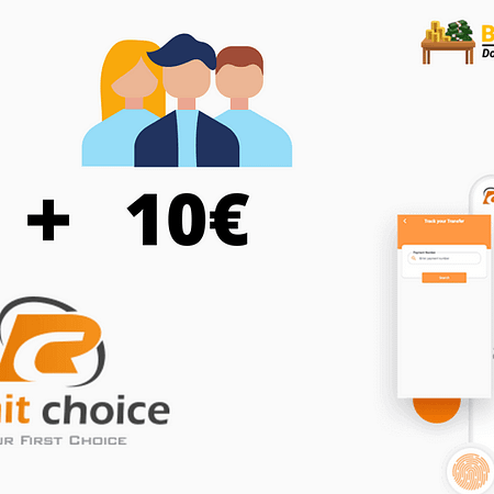 REMITCHOICE: 10€ per Te + 10€ per Ogni Amico